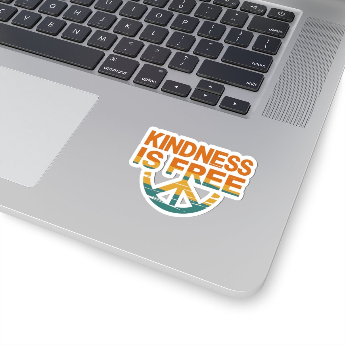 Kindness Is Free Kiss-Cut Stickers for Positive Vibes