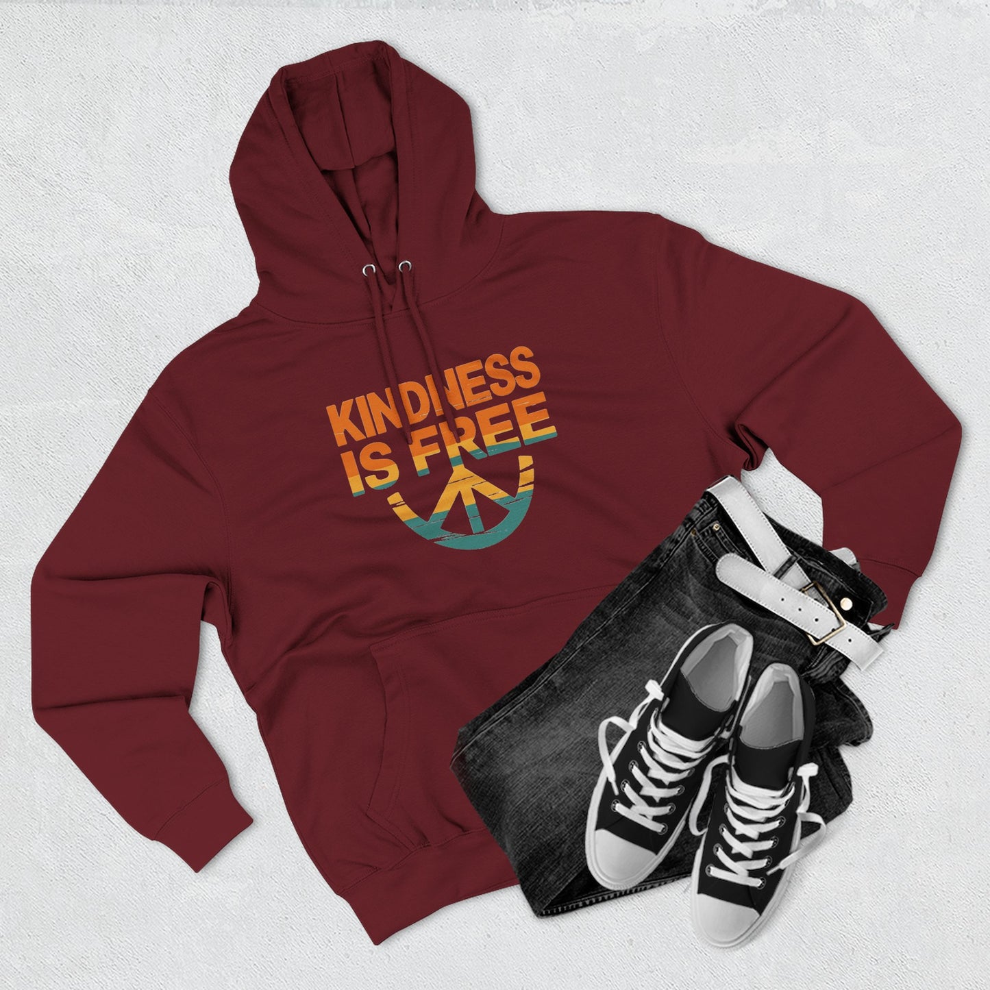 Kindness is Free Fleece Hoodie