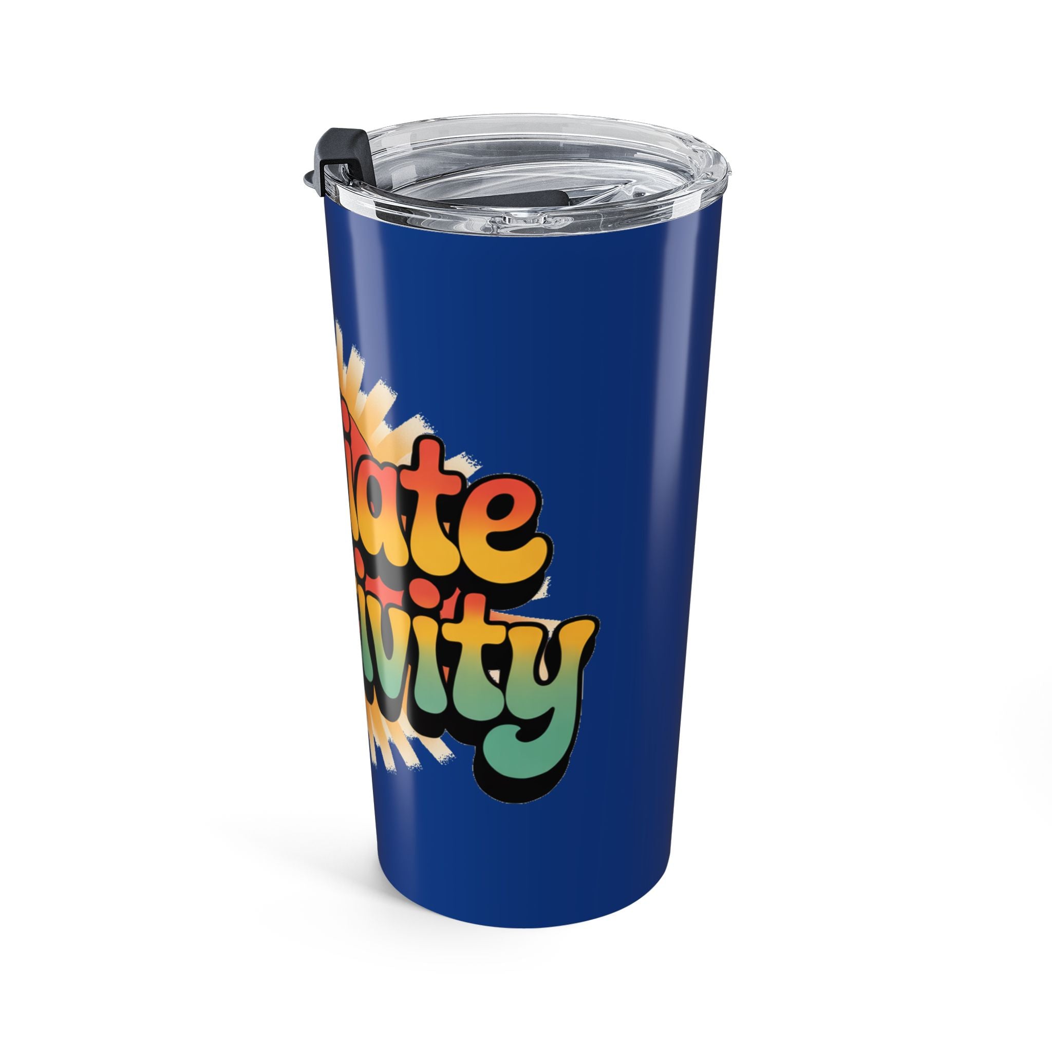 Blue Radiate Positivity Tumbler 20oz