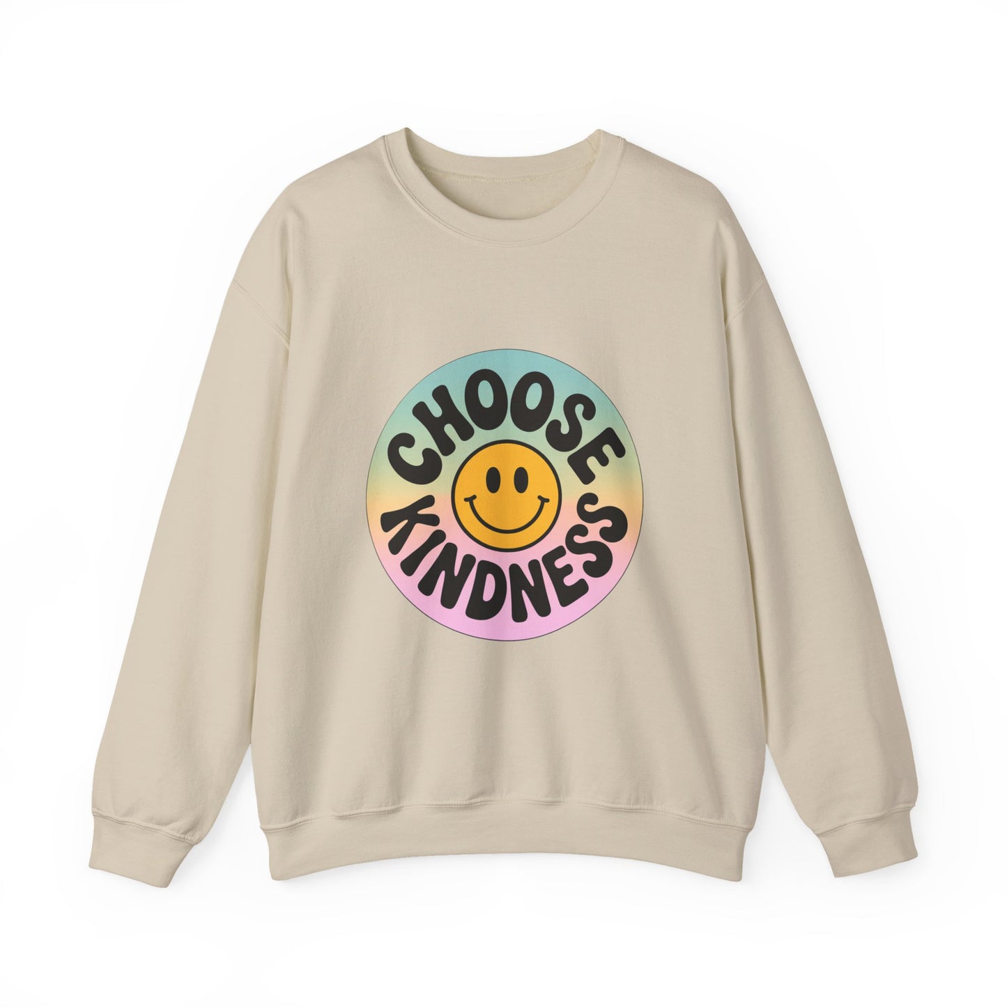 Choose Kindness Unisex Crewneck Sweatshirt - Positive Vibes Apparel
