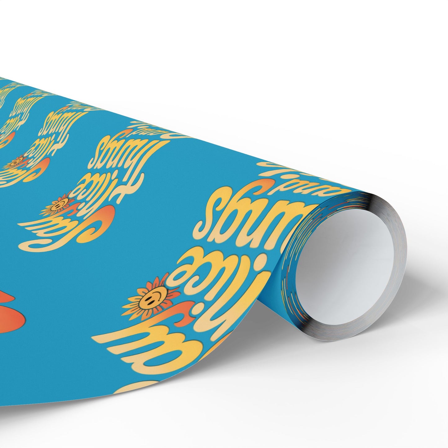 Say Nice Things and Smile Wrapping Paper
