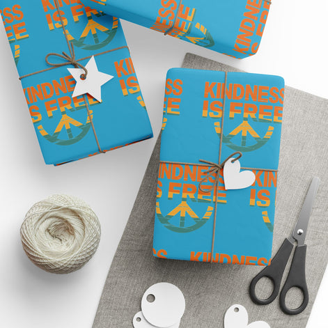 Kindness Is Free Wrapping Paper for All Occasions