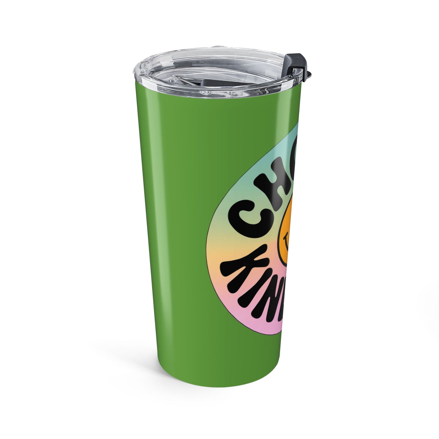 Light Green Choose Kindness Tumblers – 20oz Travel Mugs for Positive Vibes