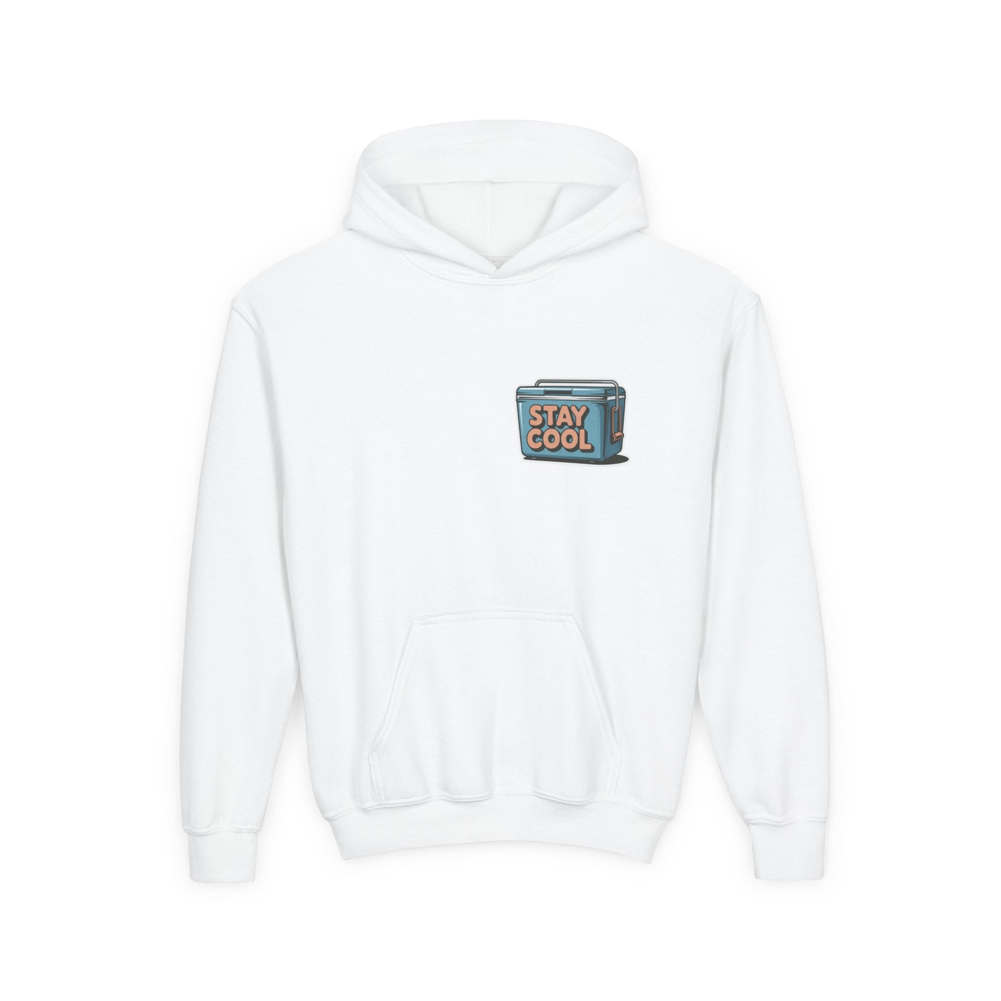 Youth Hooded Sweatshirt - Stay Cool Graphic