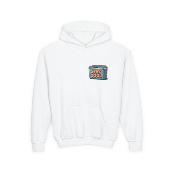 Youth Hooded Sweatshirt - Stay Cool Graphic