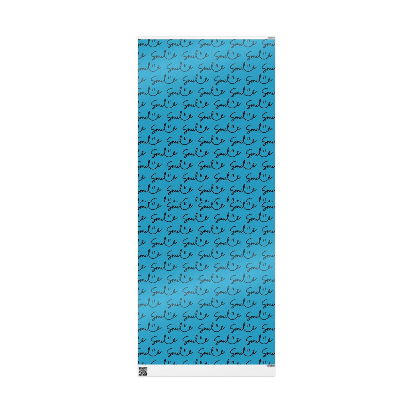 Turquoise Smile Stylish Gift Wrapping Paper for Any Occasion