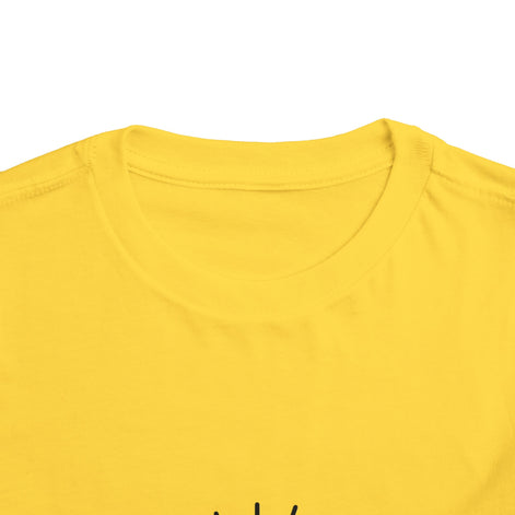 Toddler Tee — "Be A Good Human" Positive Message Shirt