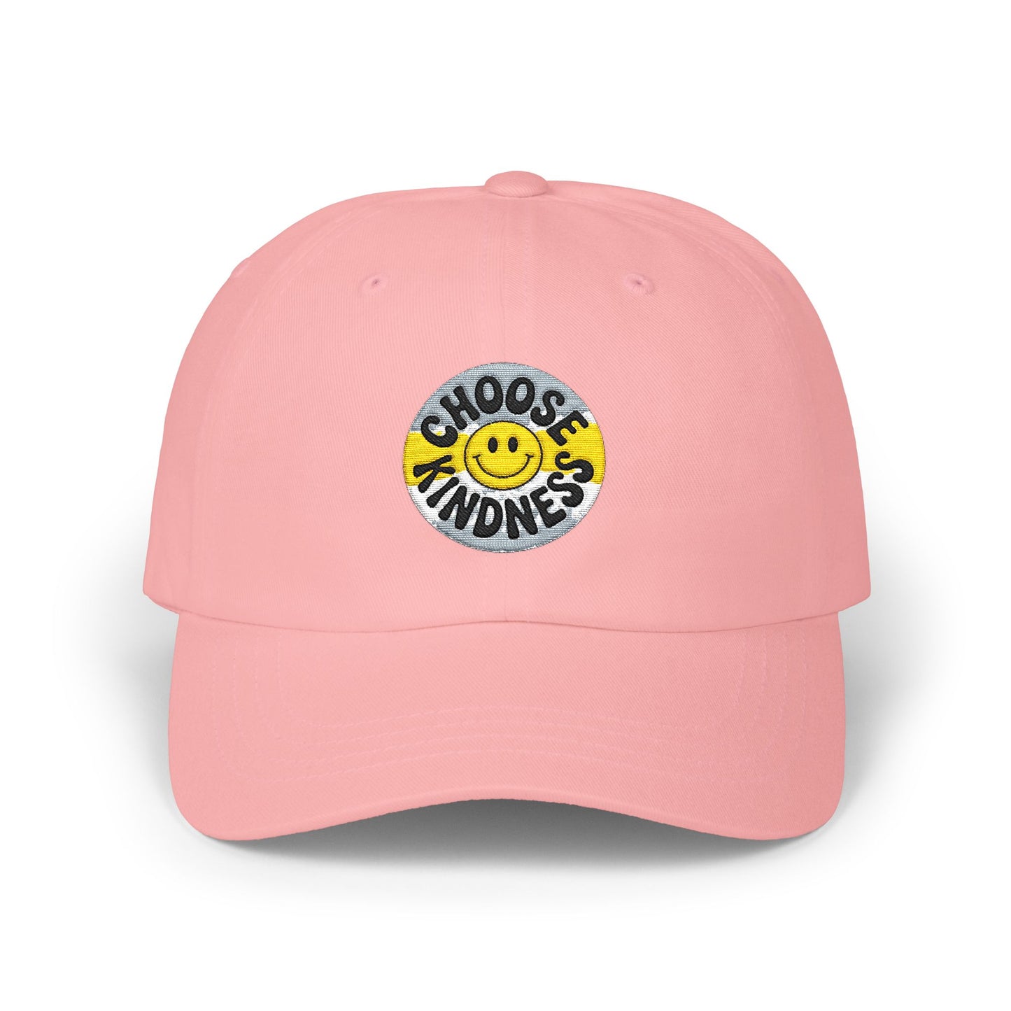 Choose Kindness" Embroidered Smile Hat