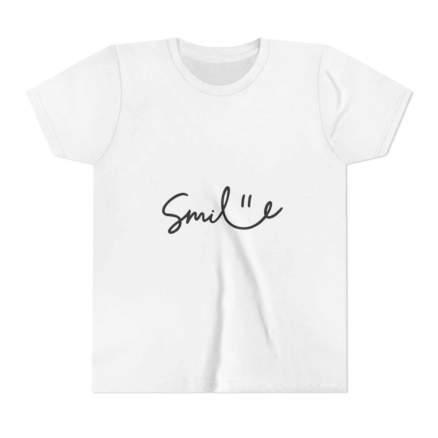 Smiley Youth Short Sleeve Tee - Positive Vibes for Kids
