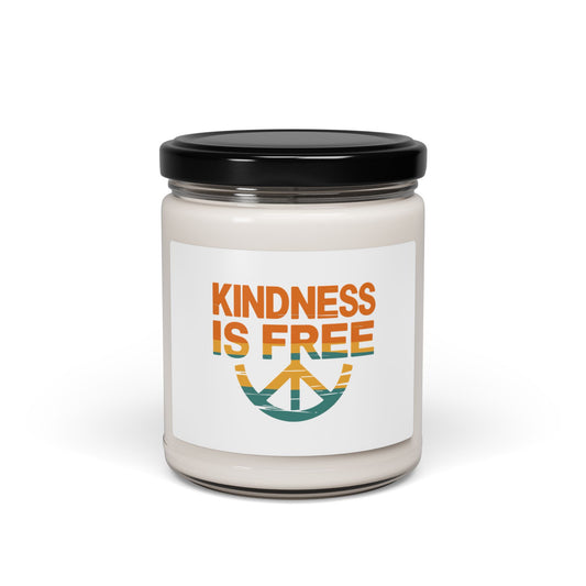 Kindness Is Free Scented Soy Candle - 9oz Aromatherapy Gift