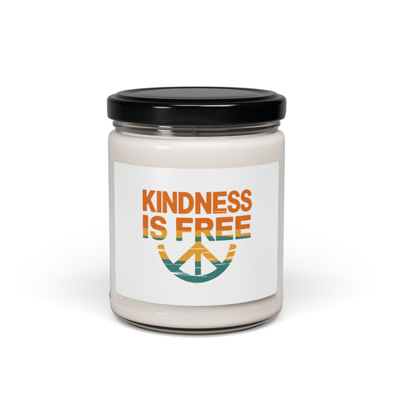 Kindness Is Free Scented Soy Candle - 9oz Aromatherapy Gift