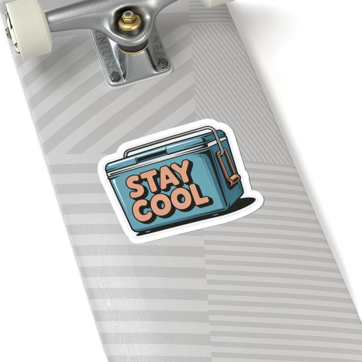 Stay Cool Kiss-Cut Stickers - Fun Vinyl Stickers for Laptop & Water Bottle Decor