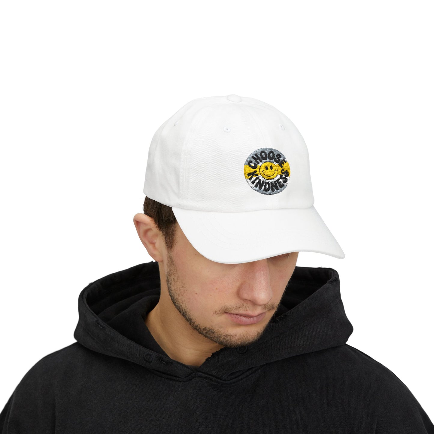 Choose Kindness" Embroidered Smile Hat
