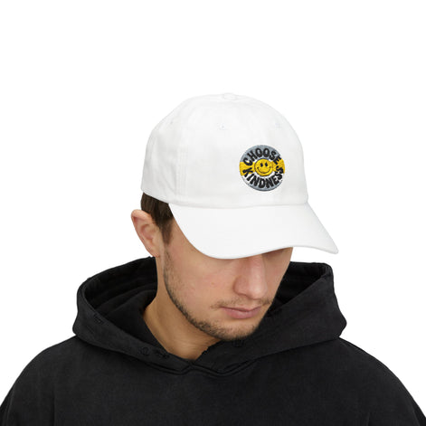 Choose Kindness" Embroidered Smile Hat