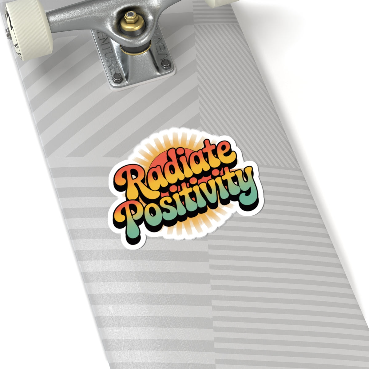 Radiate Positivity Kiss-Cut Stickers - Brighten Up Your Space