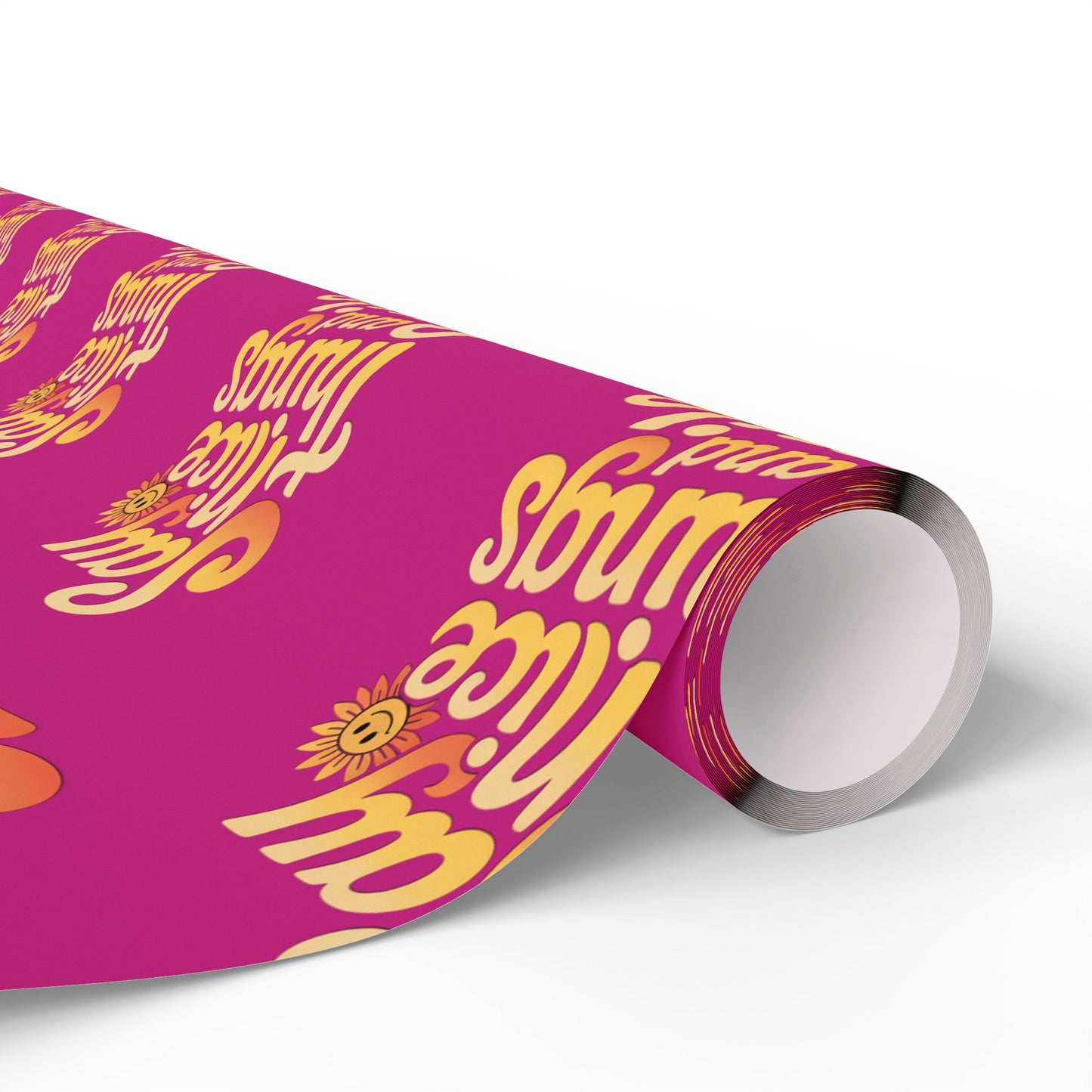 Say Nice Things and Smile Wrapping Paper