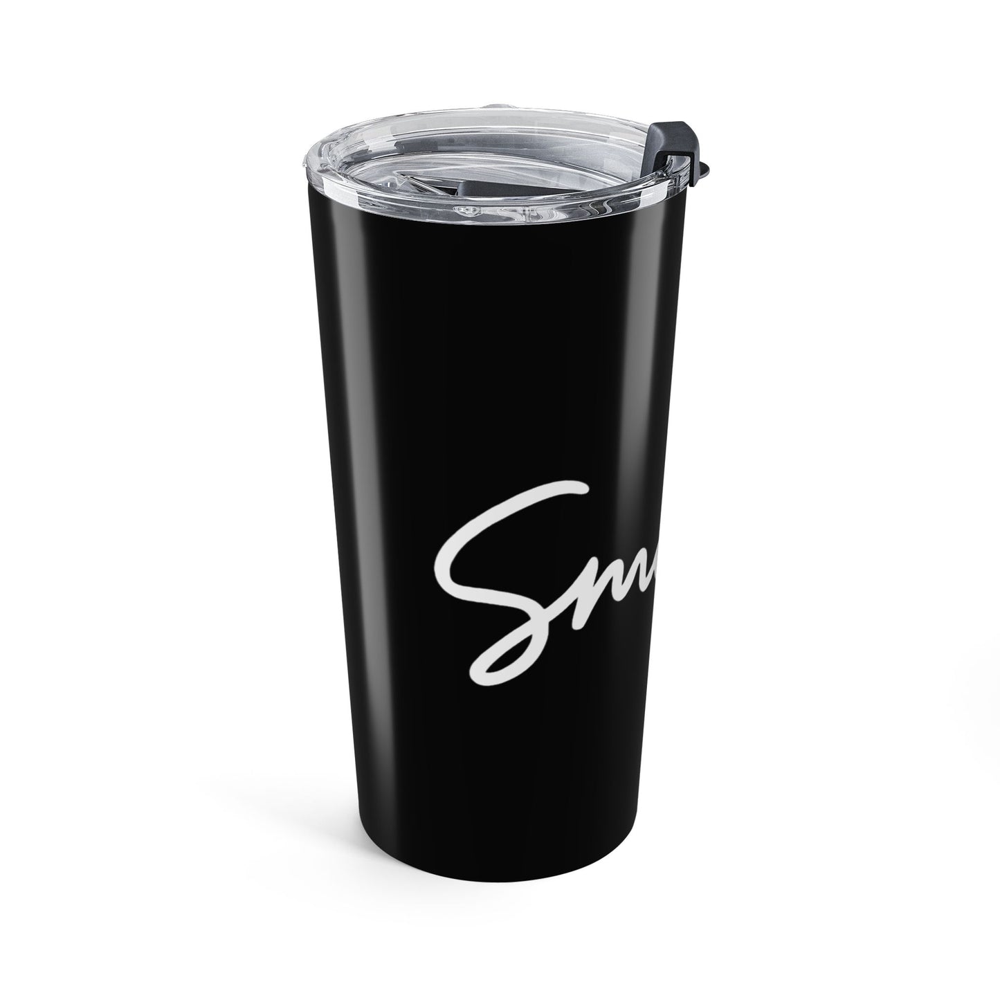 Black/White Smile 20oz Tumbler - Customizable Drinkware for Every Occasion