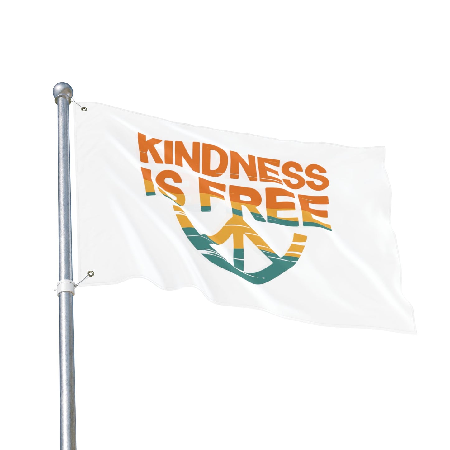 Peaceful Kindness Double Sided Flag