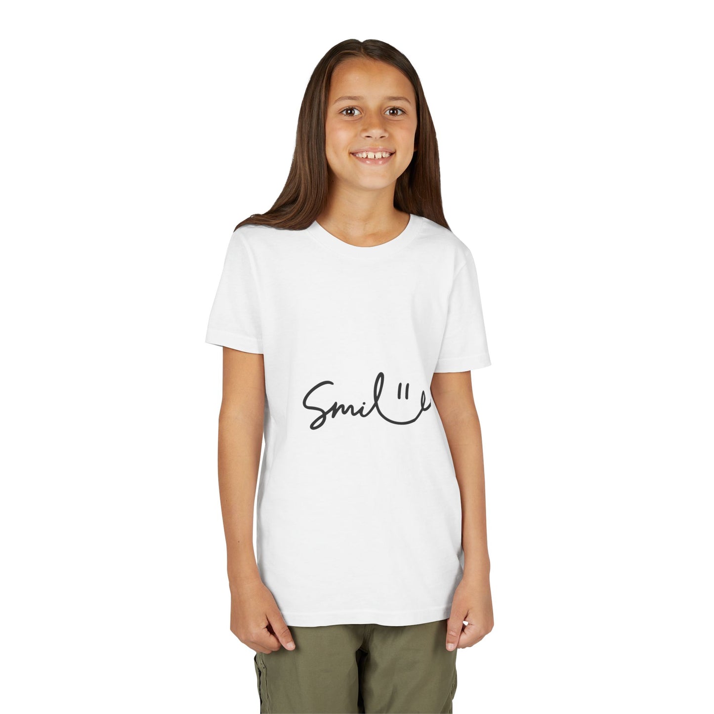 Smiley Youth Short Sleeve Tee - Positive Vibes for Kids