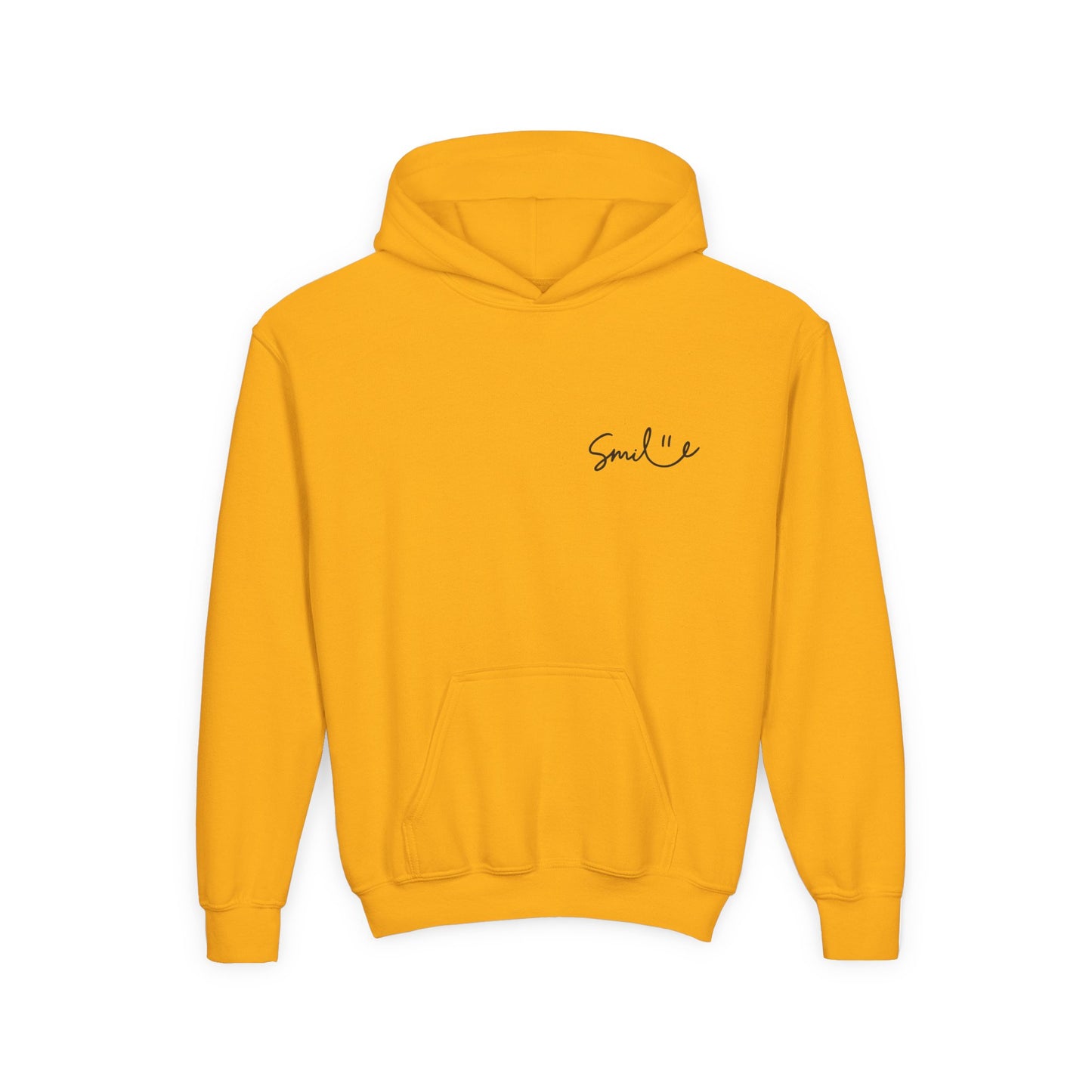 Smile Youth Hoodie - Cozy Heavy Blend Sweatshirt for Kids