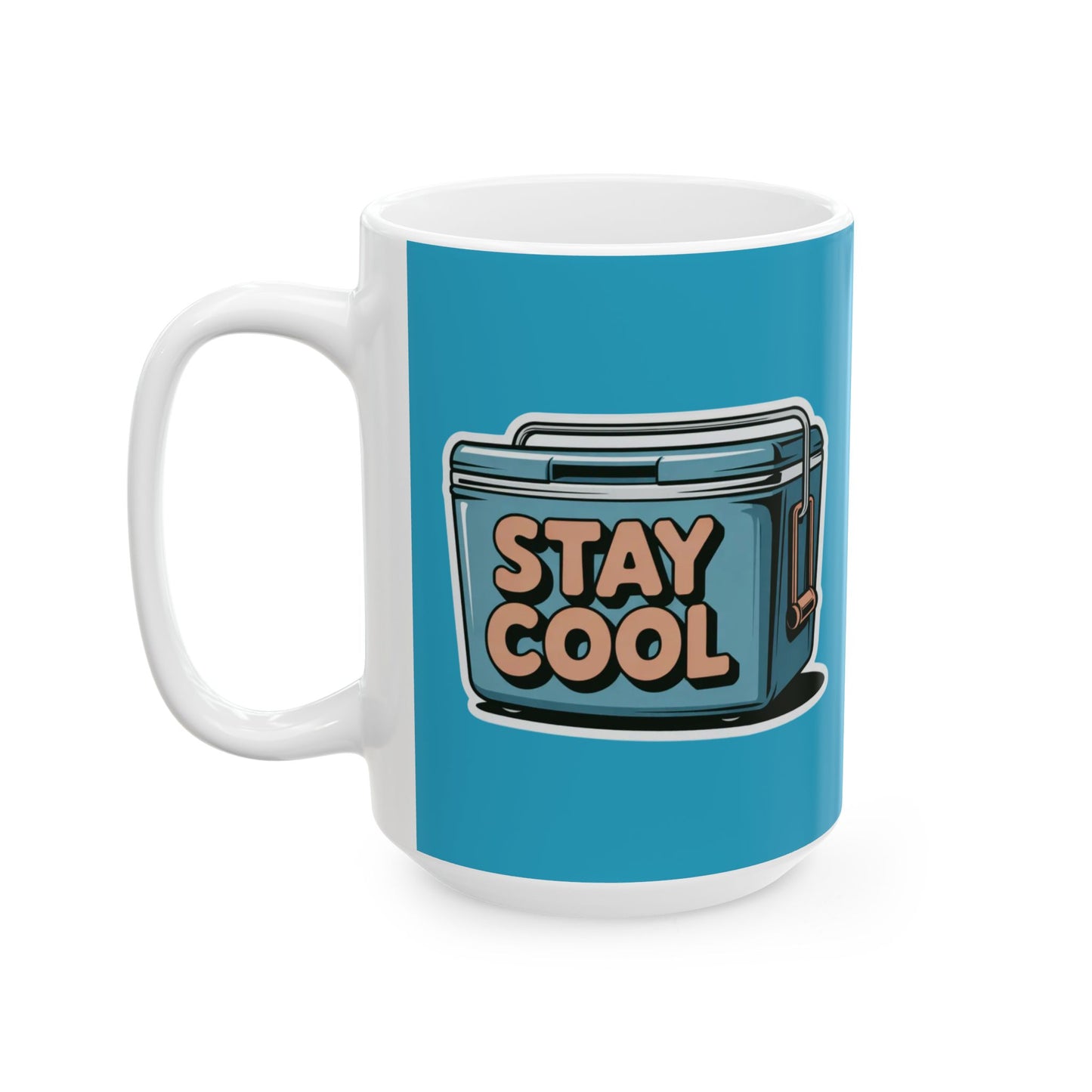 Stay Cool Ceramic Mug – Perfect Gift for Outdoor Lovers