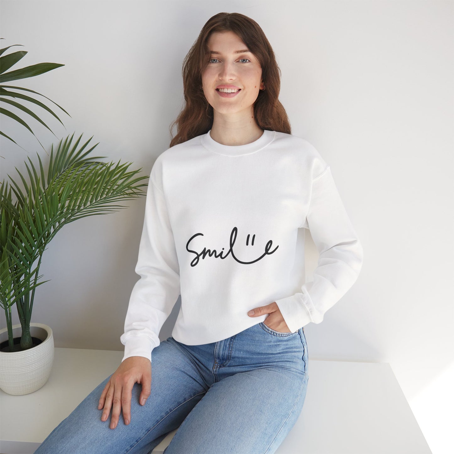 Smile Crewneck Sweatshirt