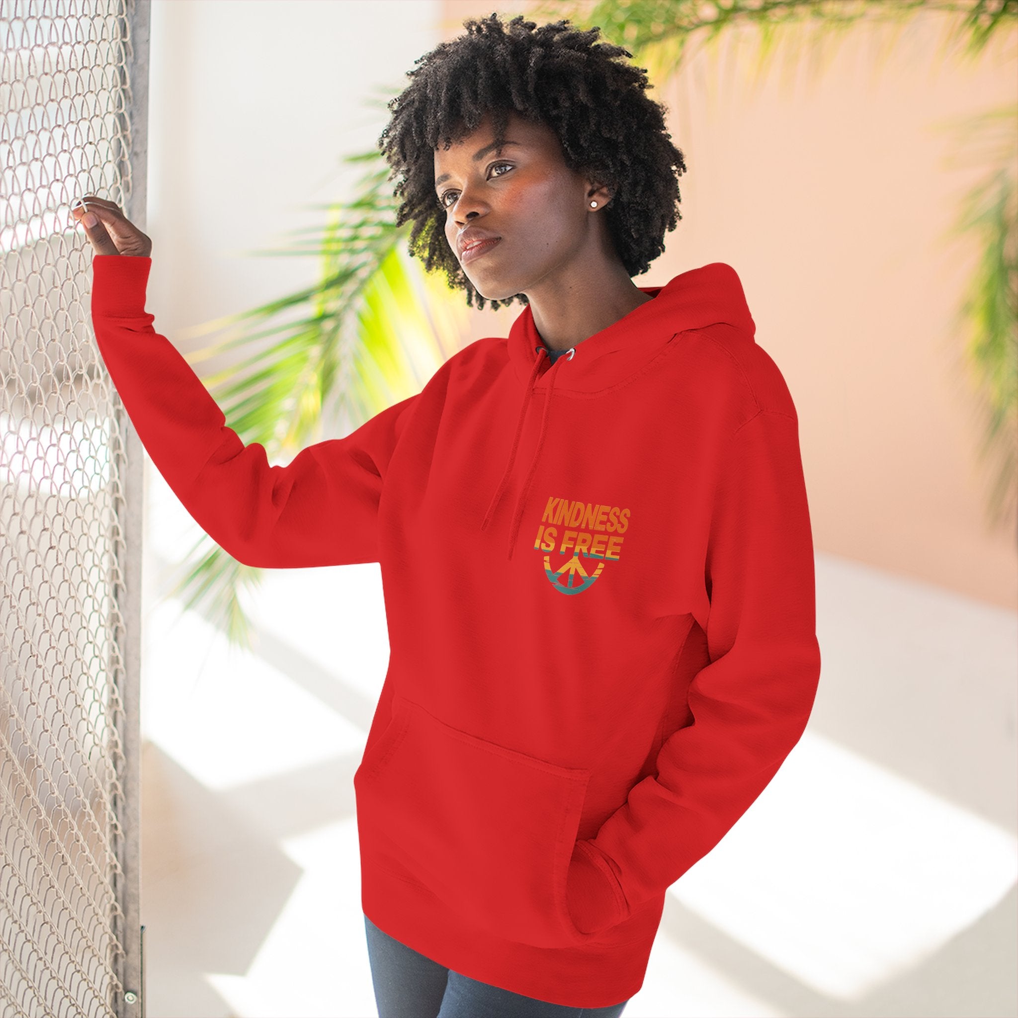 Kindness is Free Fleece Hoodie