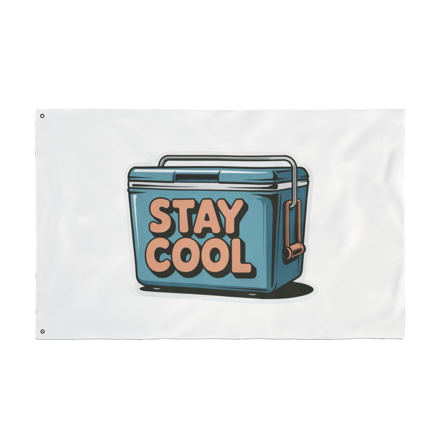 Stay Cool Double Sided Flag