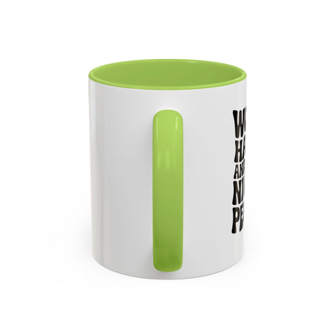 Work Hard & Be Nice to People Coffee Mug