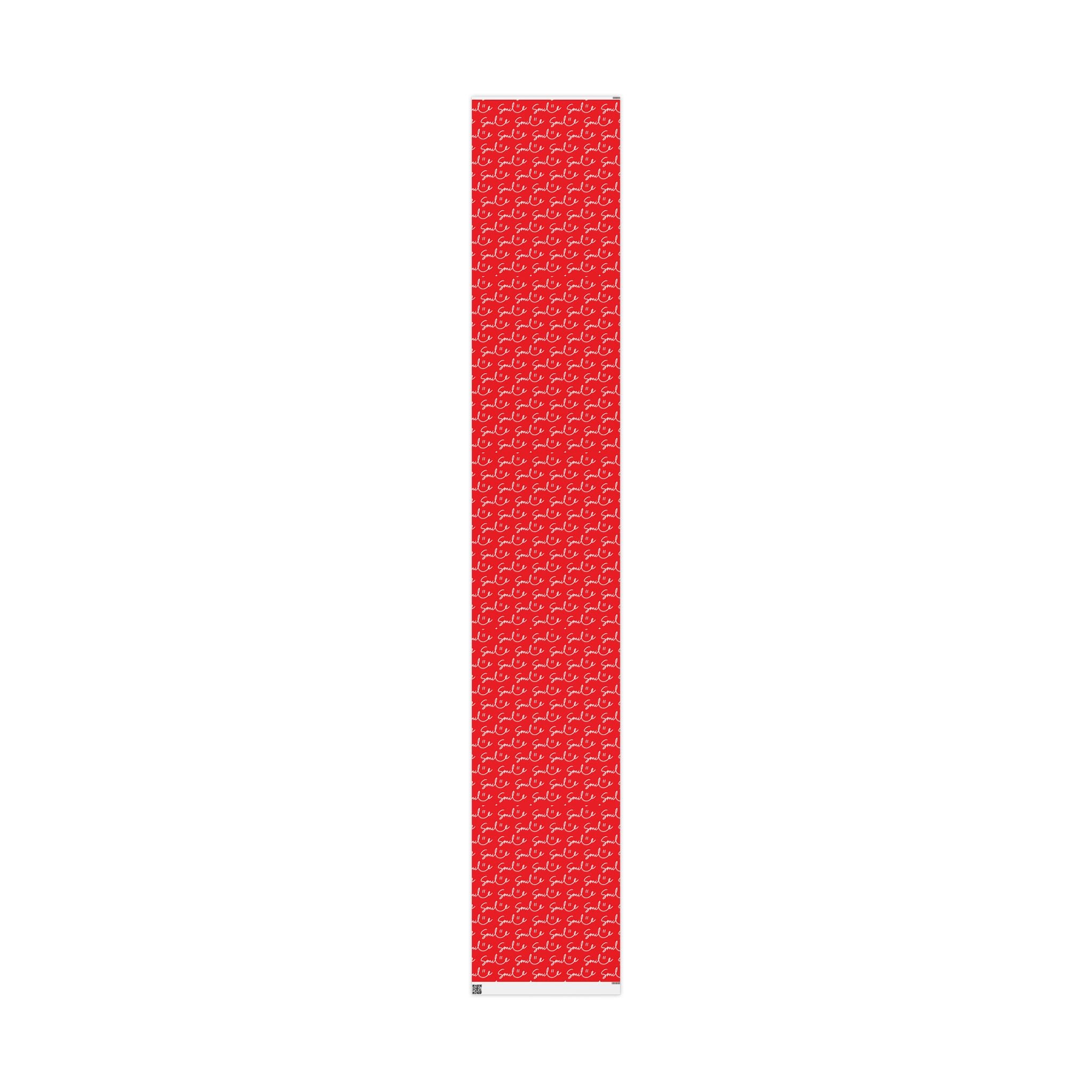 Red Smile Stylish Gift Wrapping Paper for Any Occasion