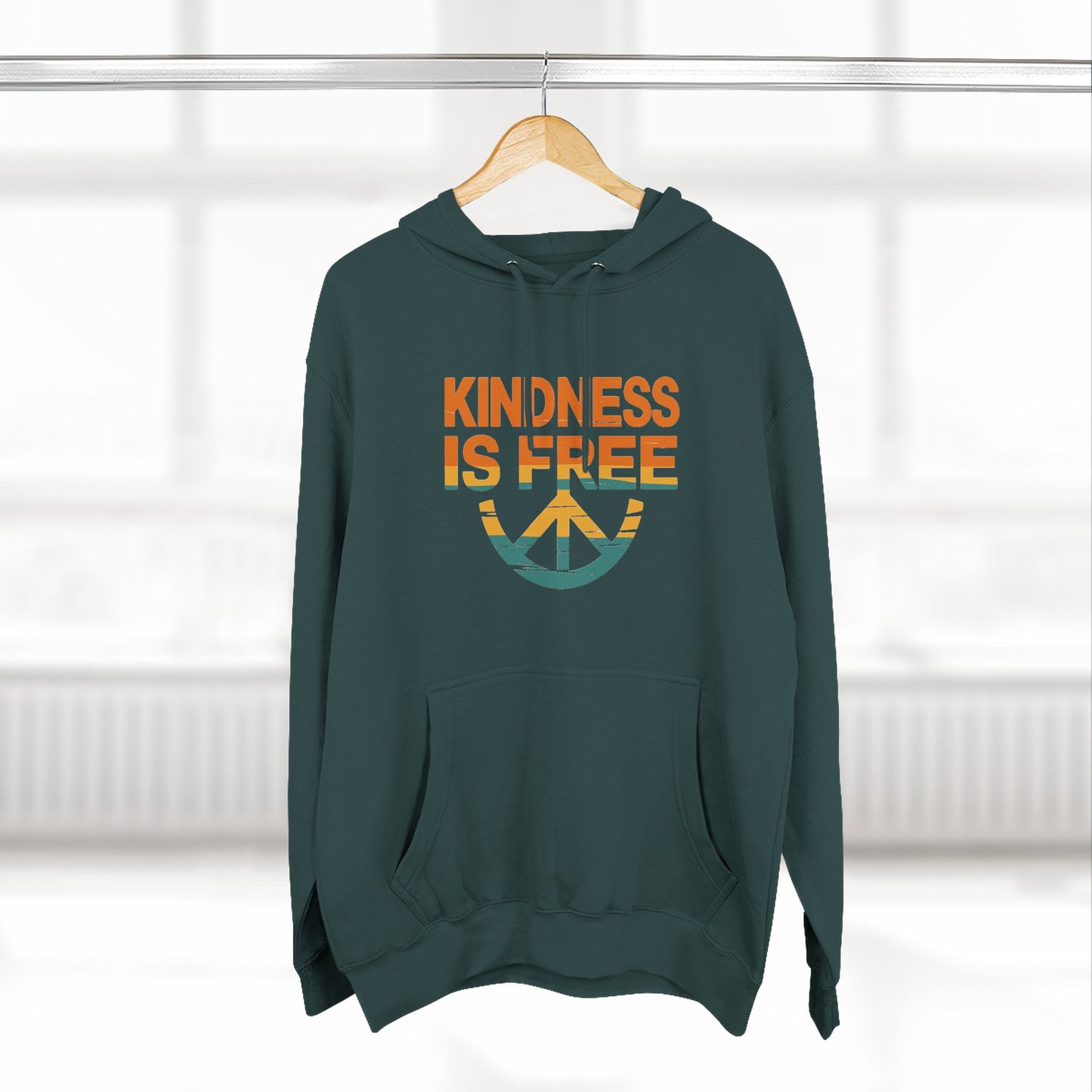 Kindness is Free Fleece Hoodie