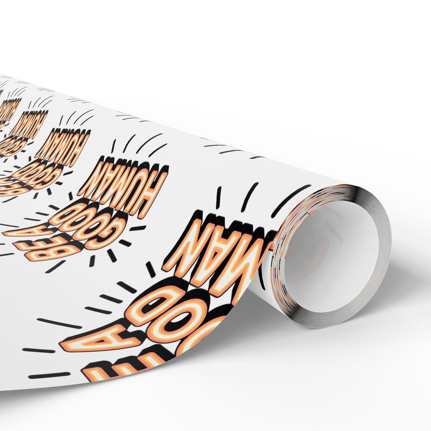 Be a Good Human Gift Wrap (Single Roll)