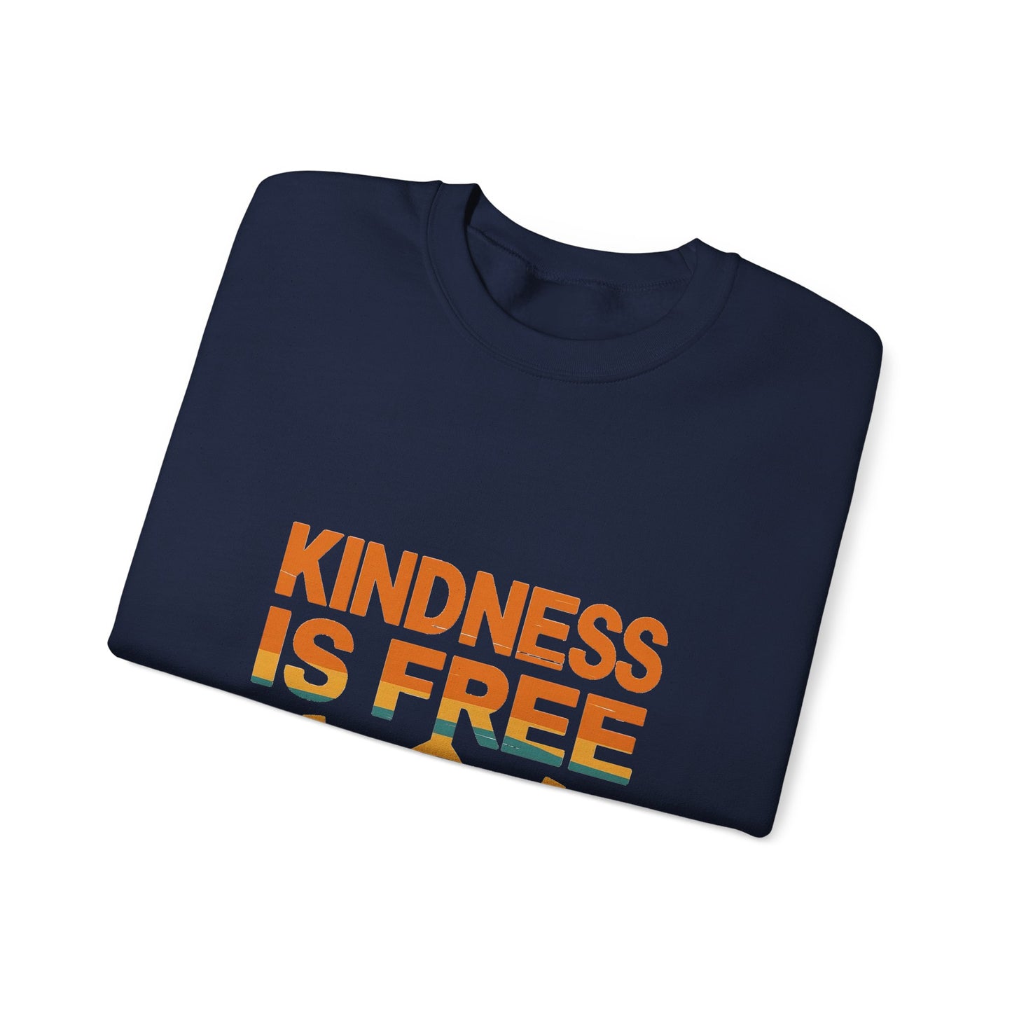 Unisex Kindness is Free Crewneck Sweatshirt
