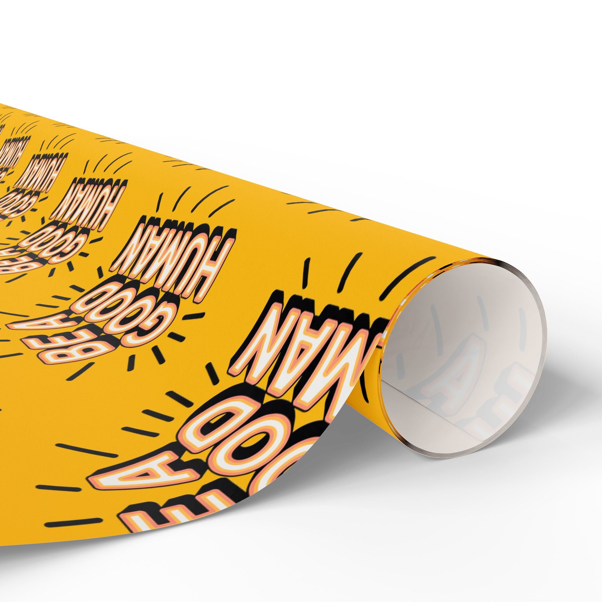 Be a Good Human Gift Wrap (Single Roll)