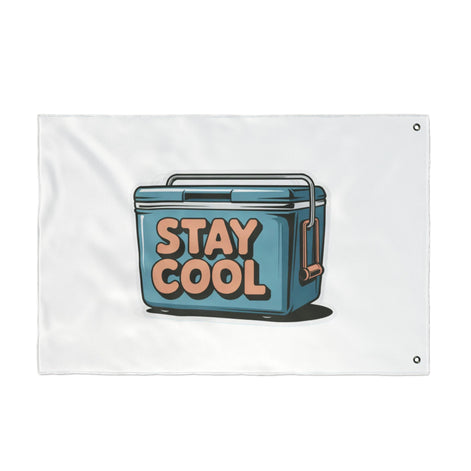 Stay Cool Double Sided Flag