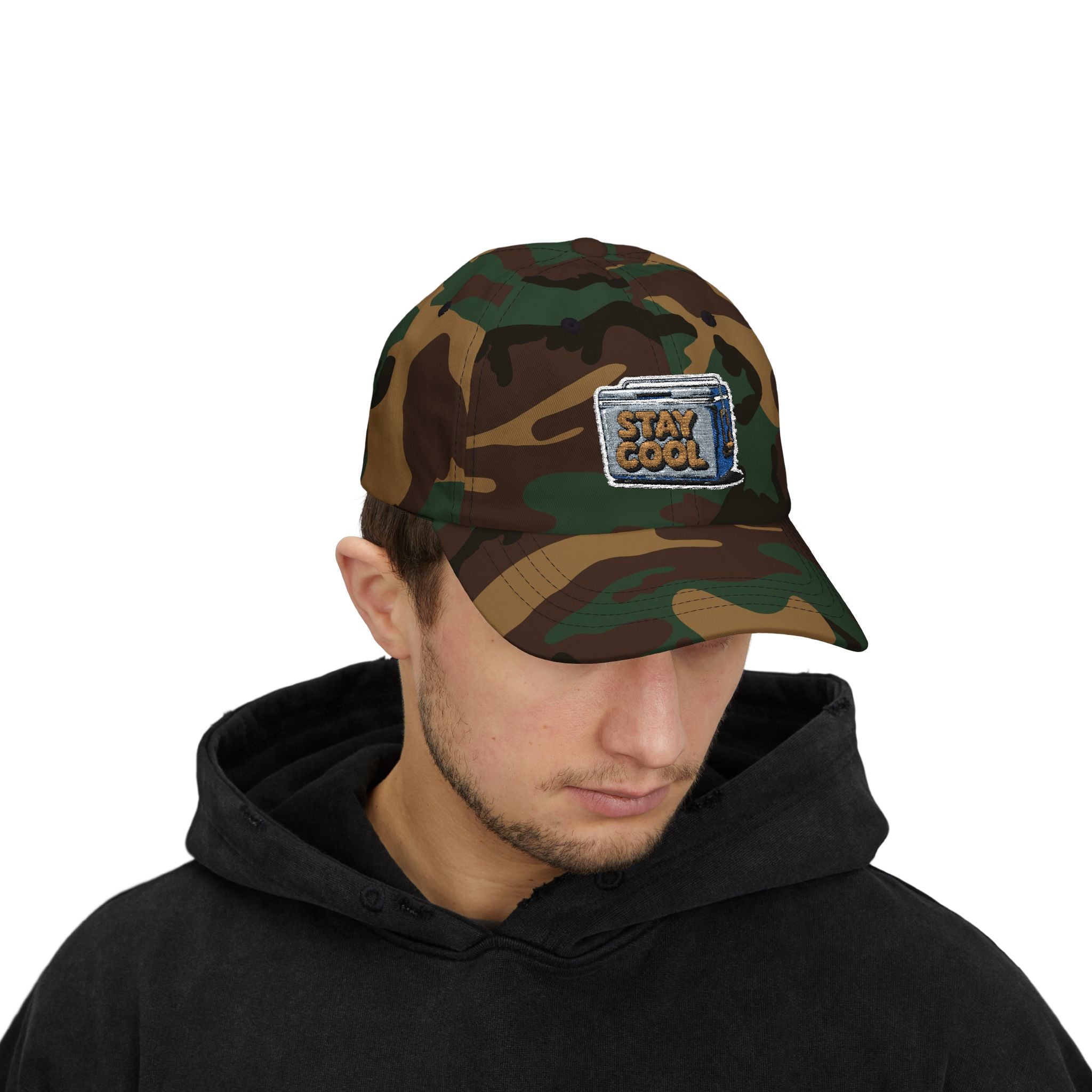 Stay Cool Cooler Embroidered Dad Cap