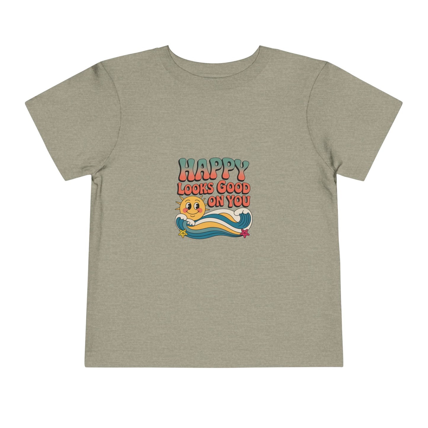 Happy Looks Good On You Toddler Tee