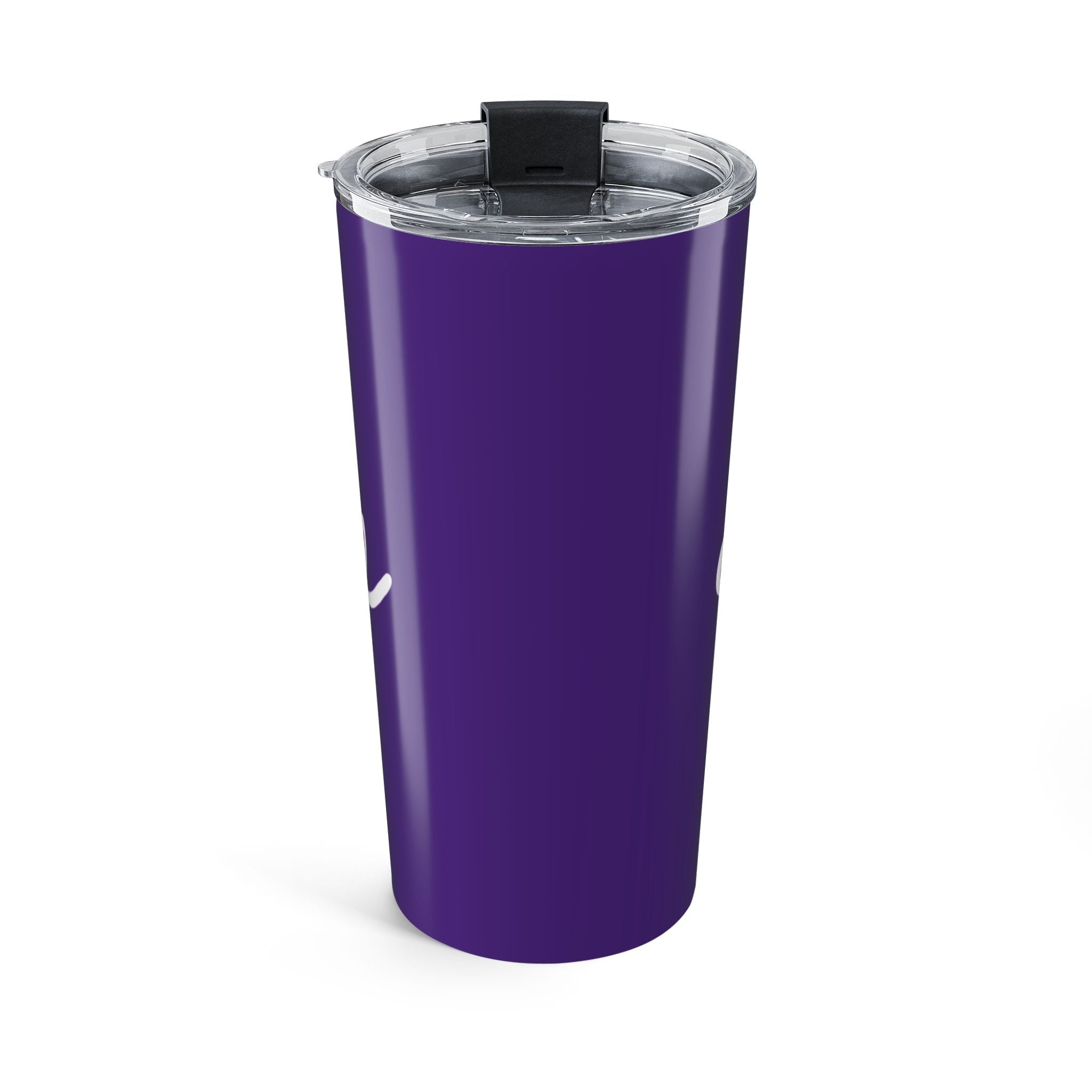 Purple/White Smile 20oz Tumbler - Customizable Drinkware for Every Occasion