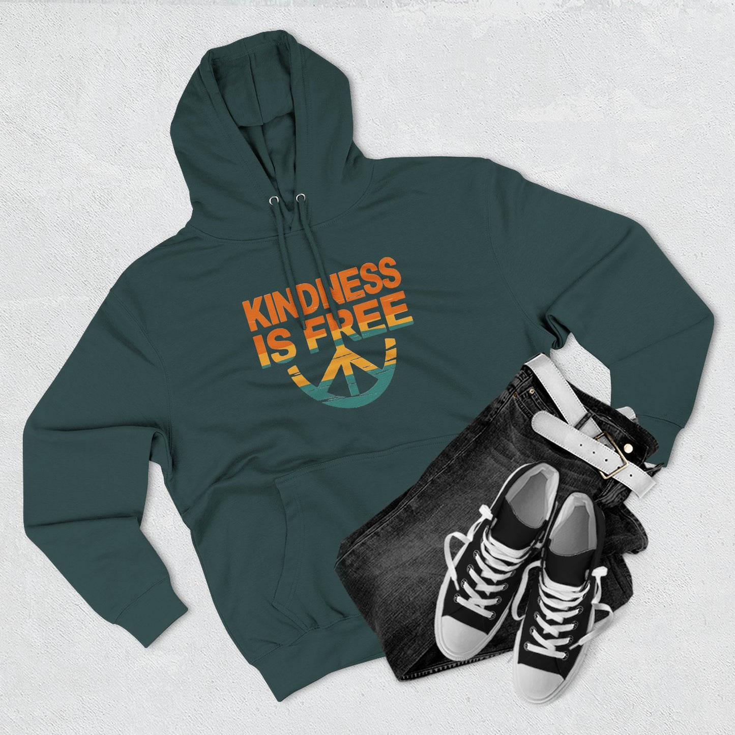 Kindness is Free Fleece Hoodie