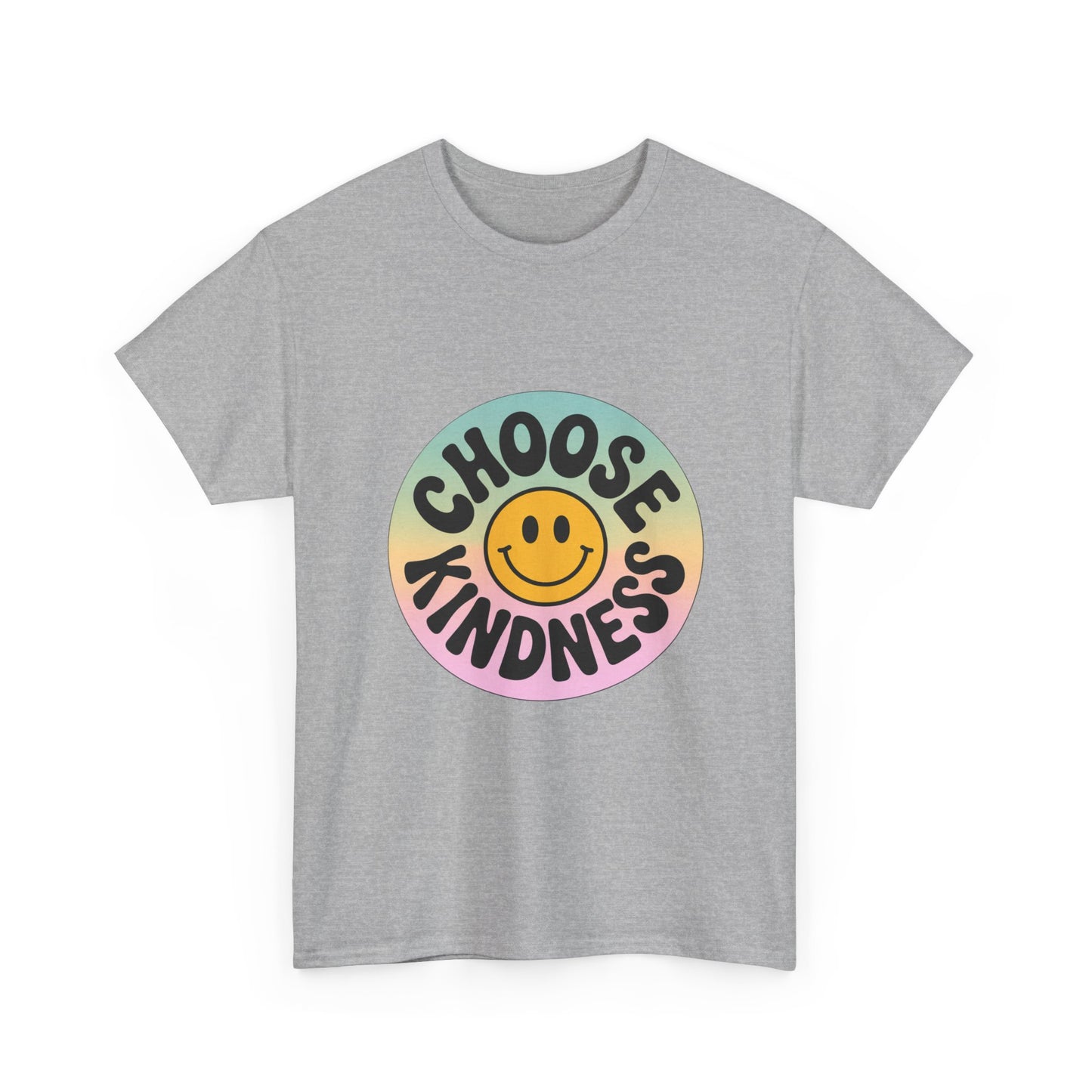 Choose Kindness Unisex Heavy Cotton Tee - Uplifting Graphic T-Shirt