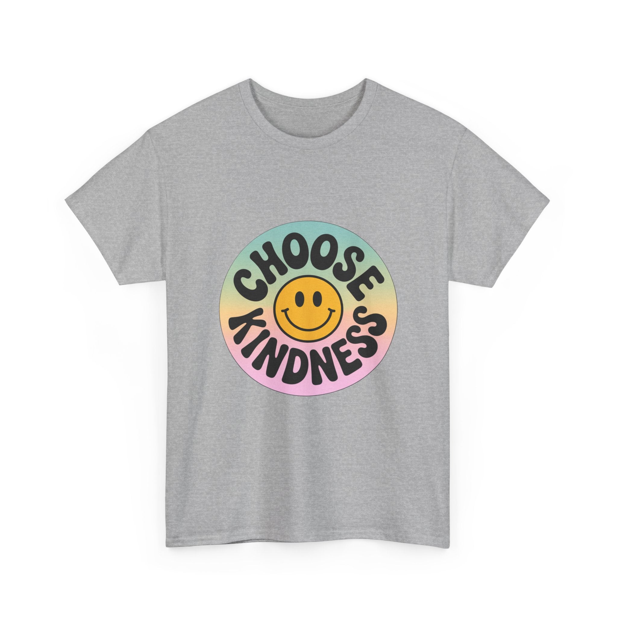 Choose Kindness Unisex Heavy Cotton Tee - Uplifting Graphic T-Shirt