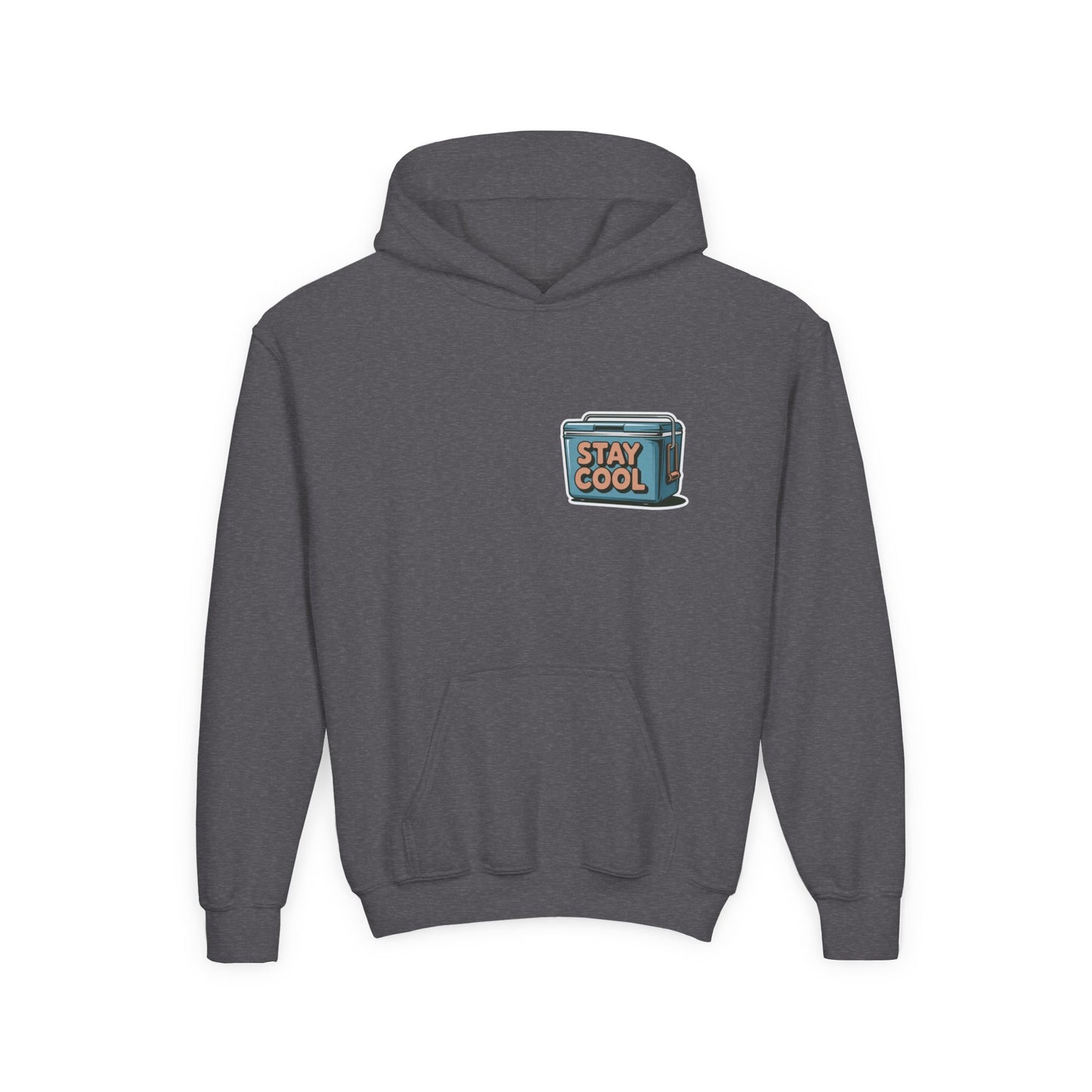 Youth Hooded Sweatshirt - Stay Cool Graphic