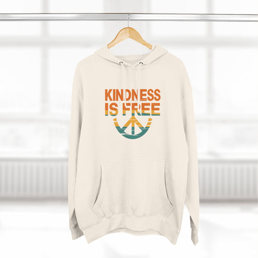 Kindness is Free Fleece Hoodie