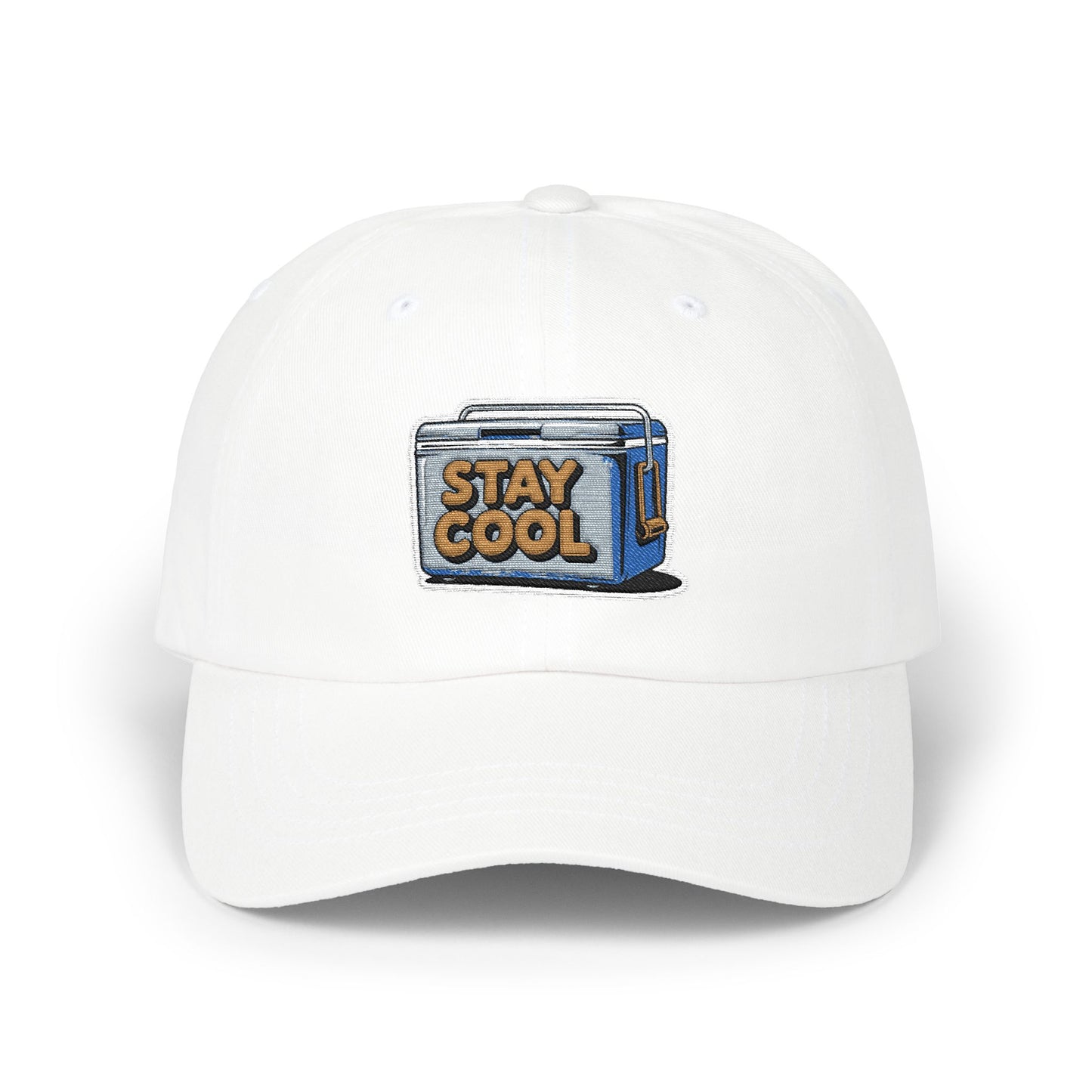 Stay Cool Cooler Embroidered Dad Cap