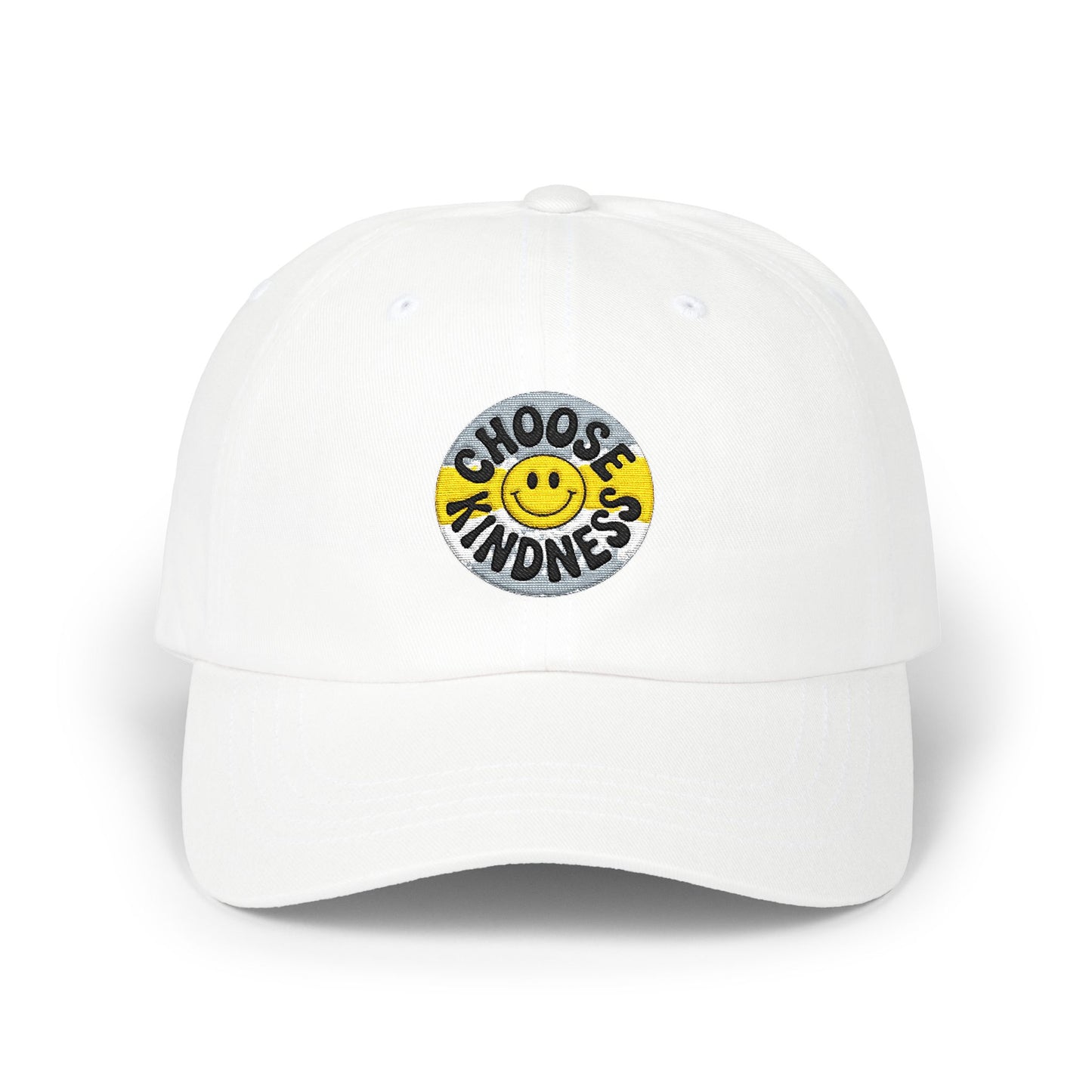 Choose Kindness" Embroidered Smile Hat