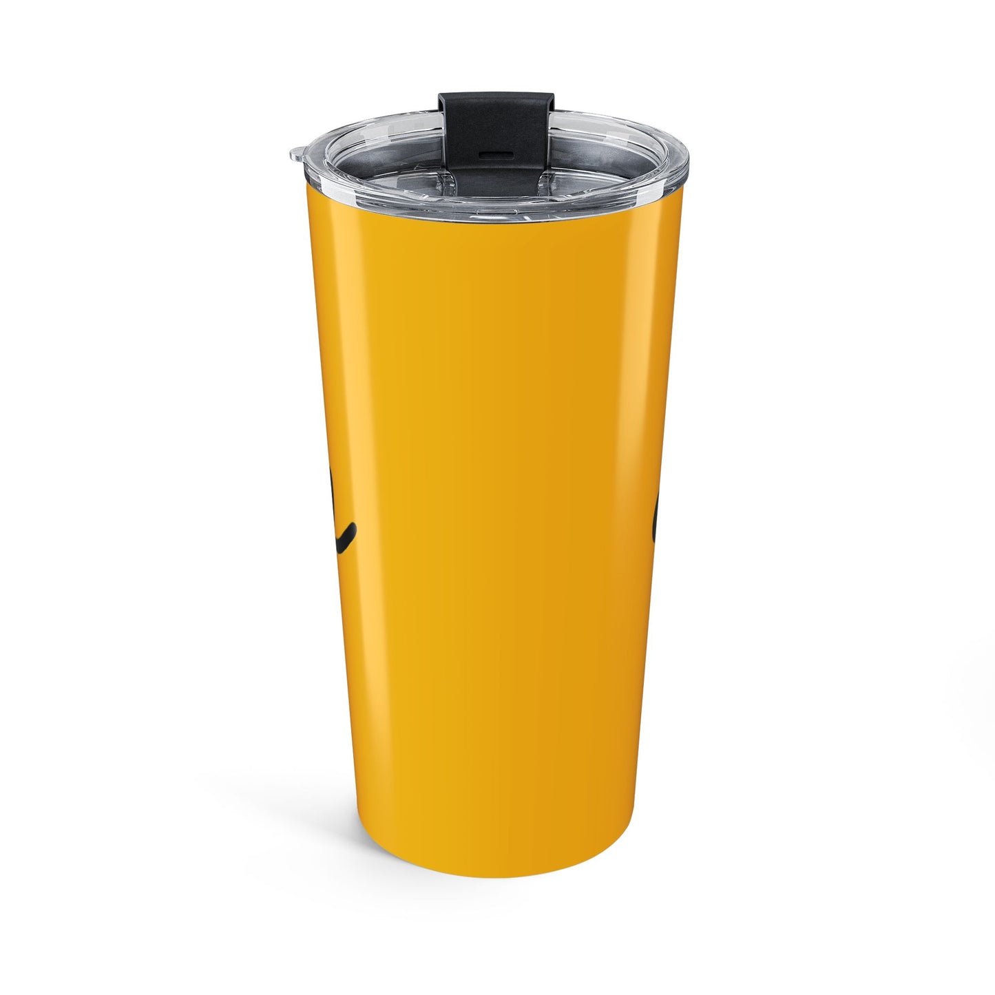 Yellow/Black Smile 20oz Tumbler - Customizable Drinkware for Every Occasion