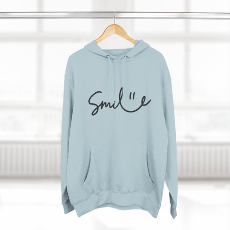 Smile Fleece Hoodie - Cozy and Stylish Pullover for Everyday Comfort