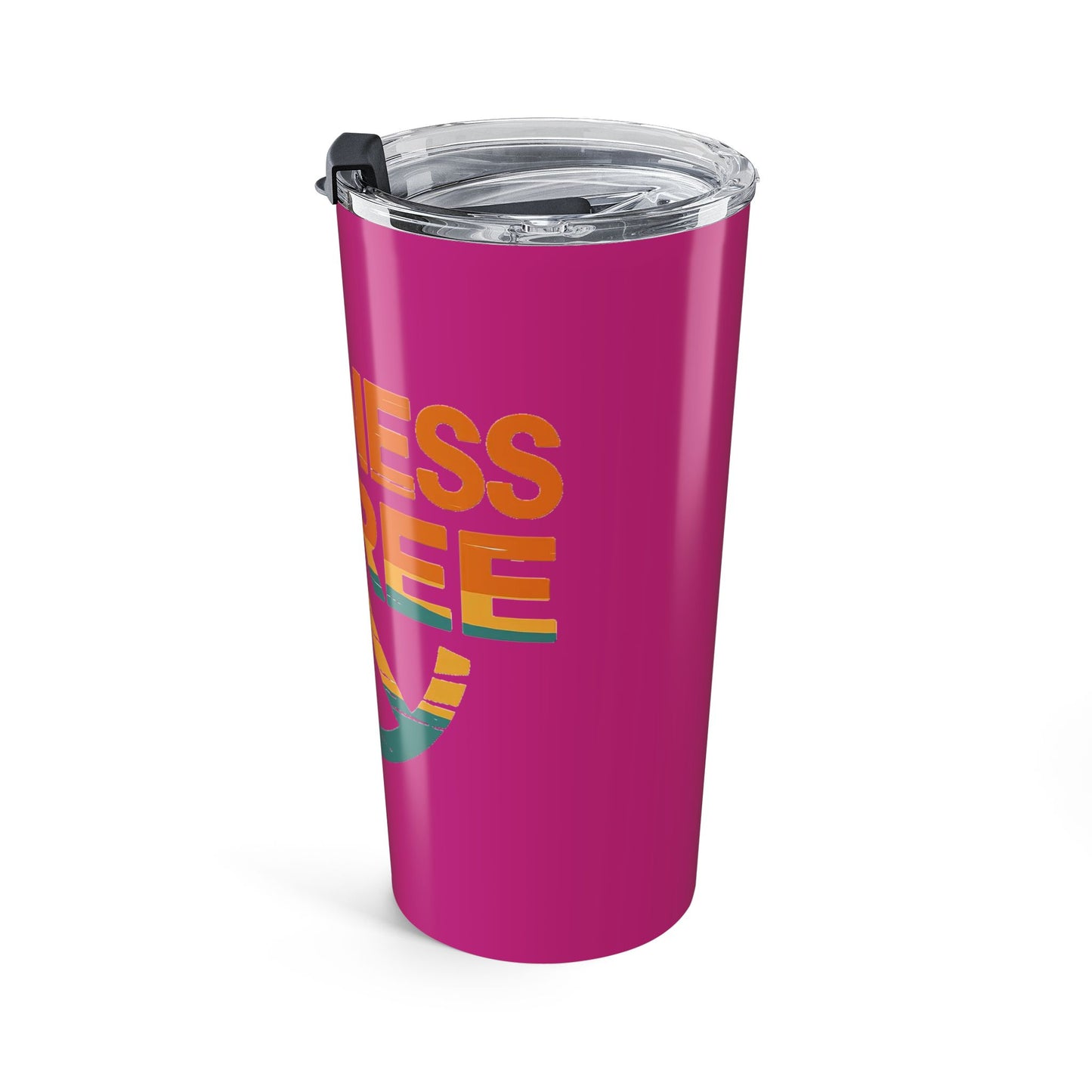 20oz Kindness Is Free Tumbler - Inspiring Quote Travel Mug