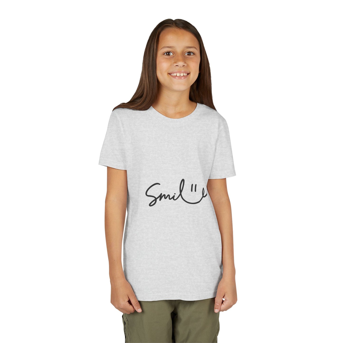 Smiley Youth Short Sleeve Tee - Positive Vibes for Kids