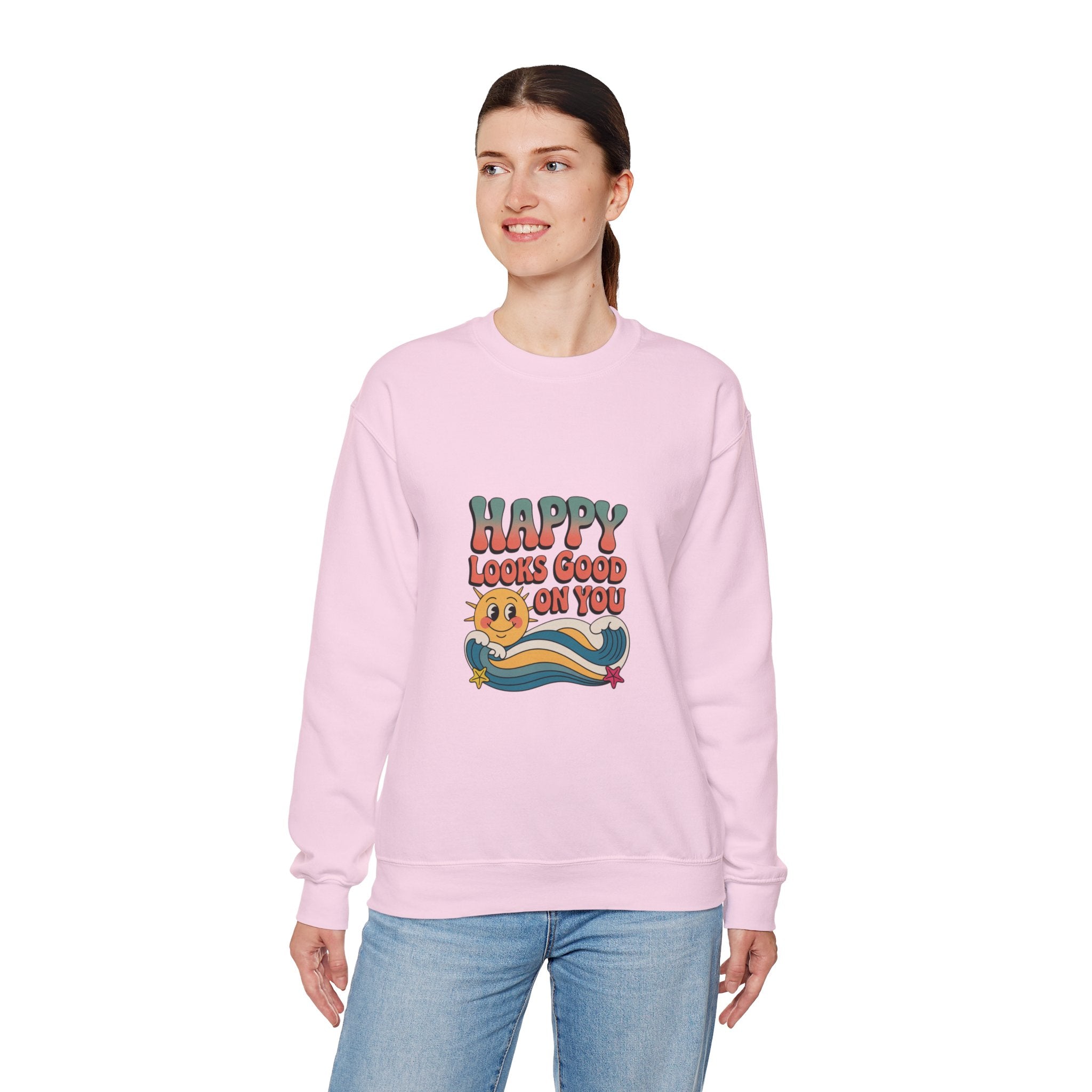 Happy Looks Good On You Sweatshirt